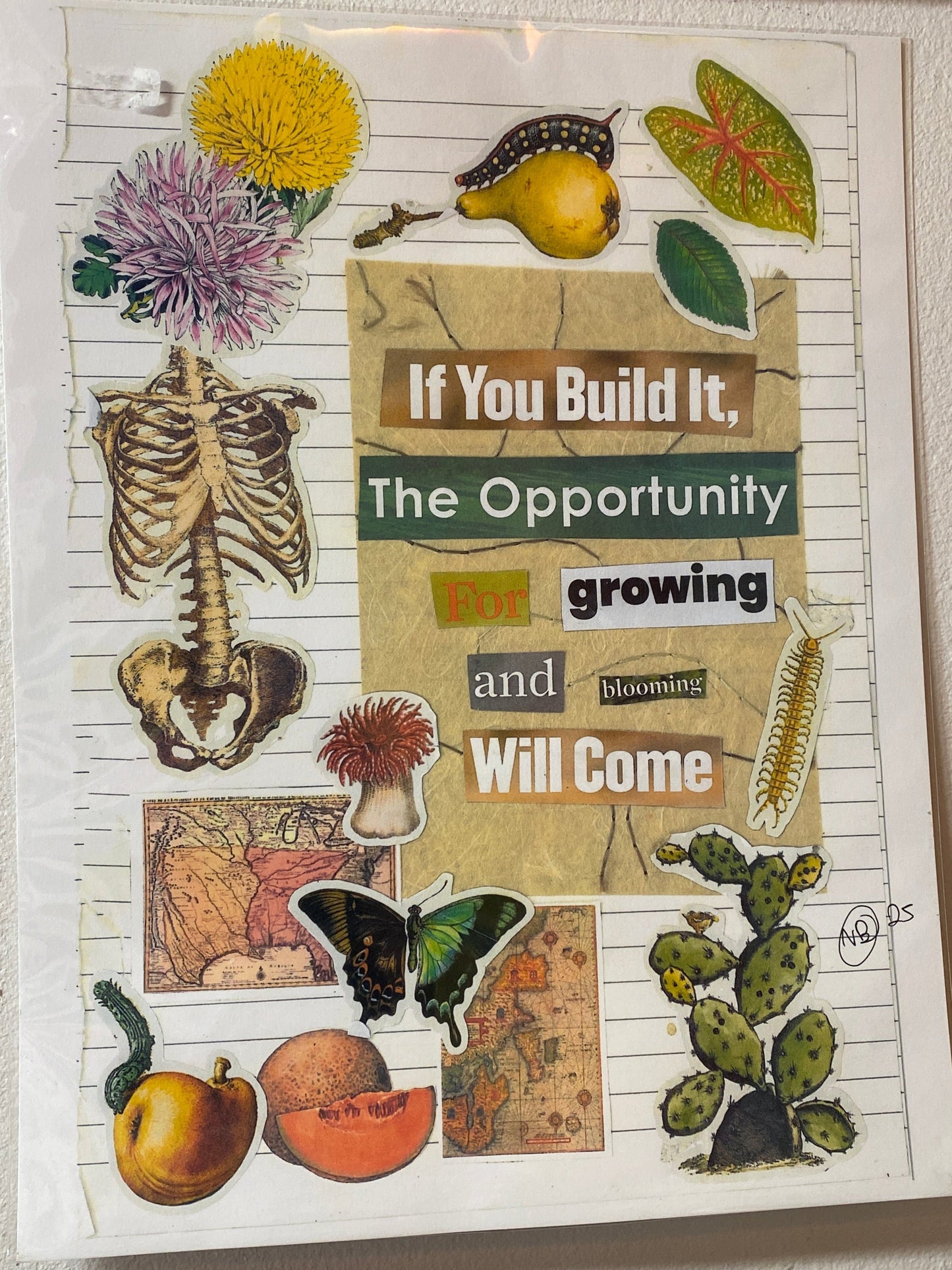Collage Art Prints 8.5"x11"