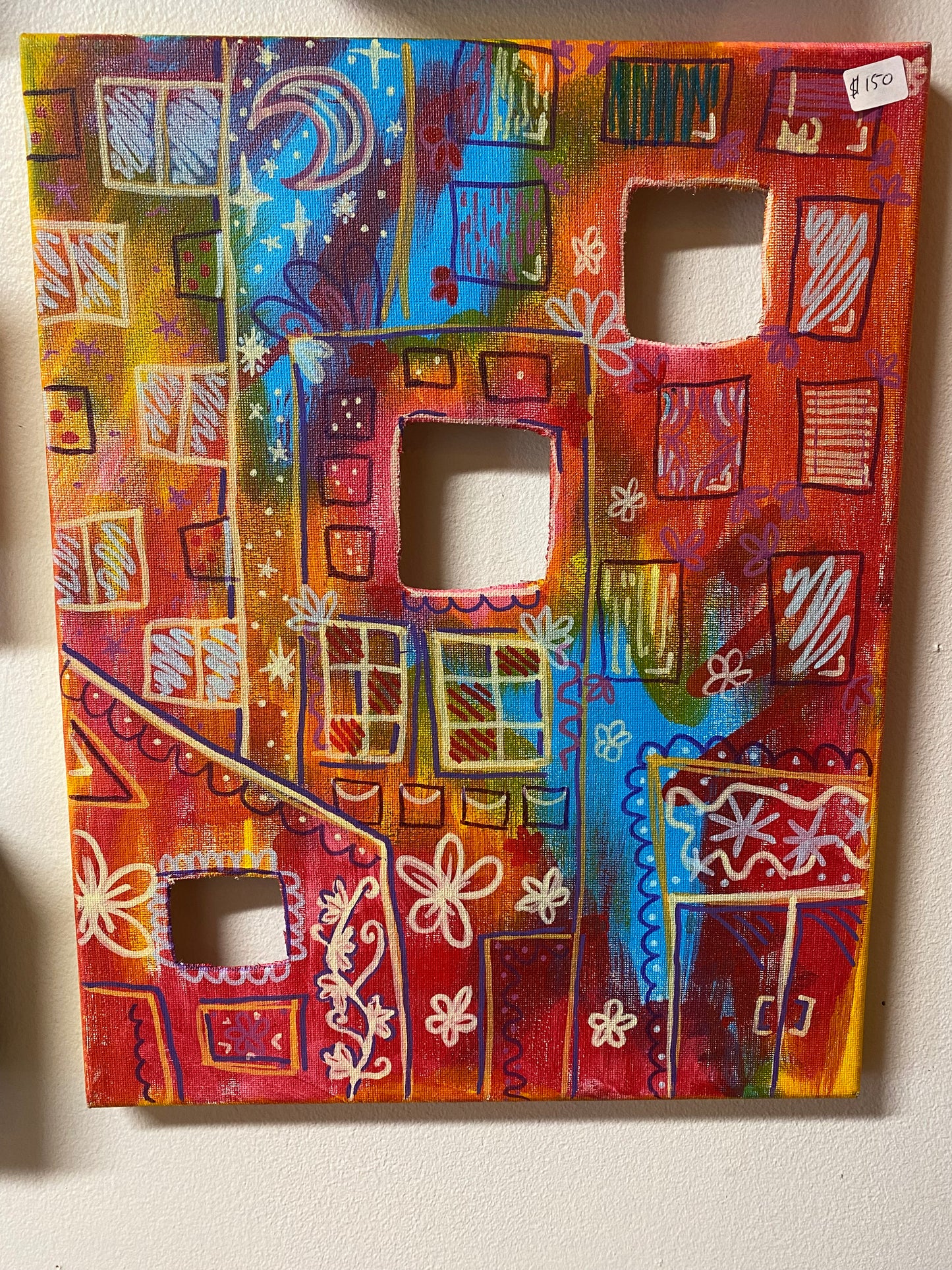 ‘Vibrant Cities’ canvas art