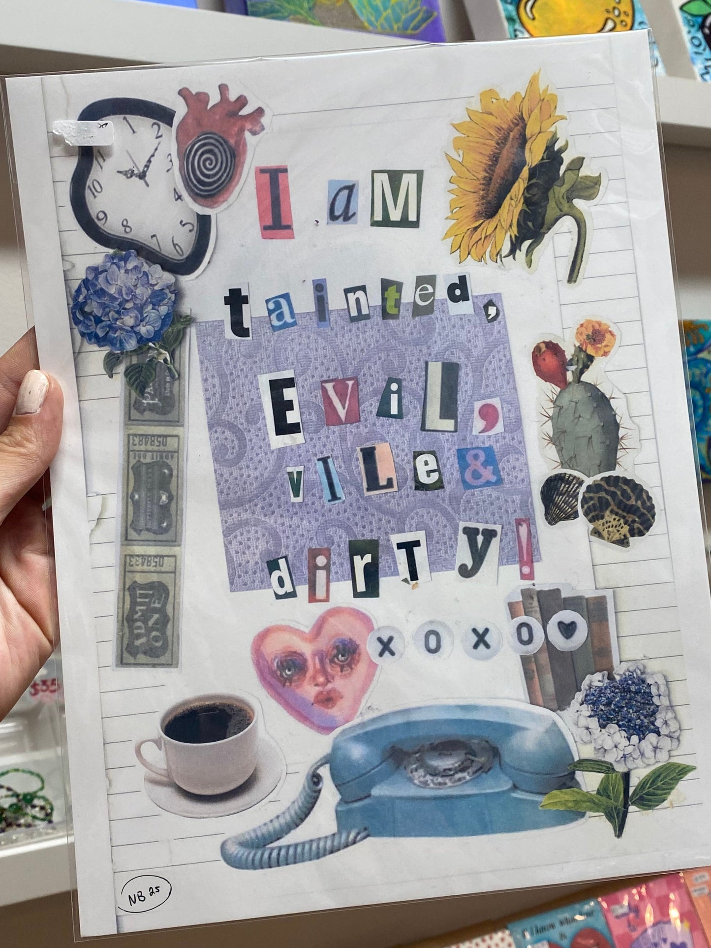 Collage Art Prints 8.5"x11"