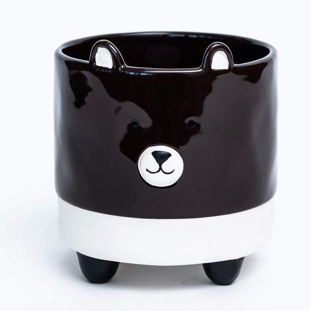 Plant Goals Plant Shop 4.5" Brown Bear Potcover