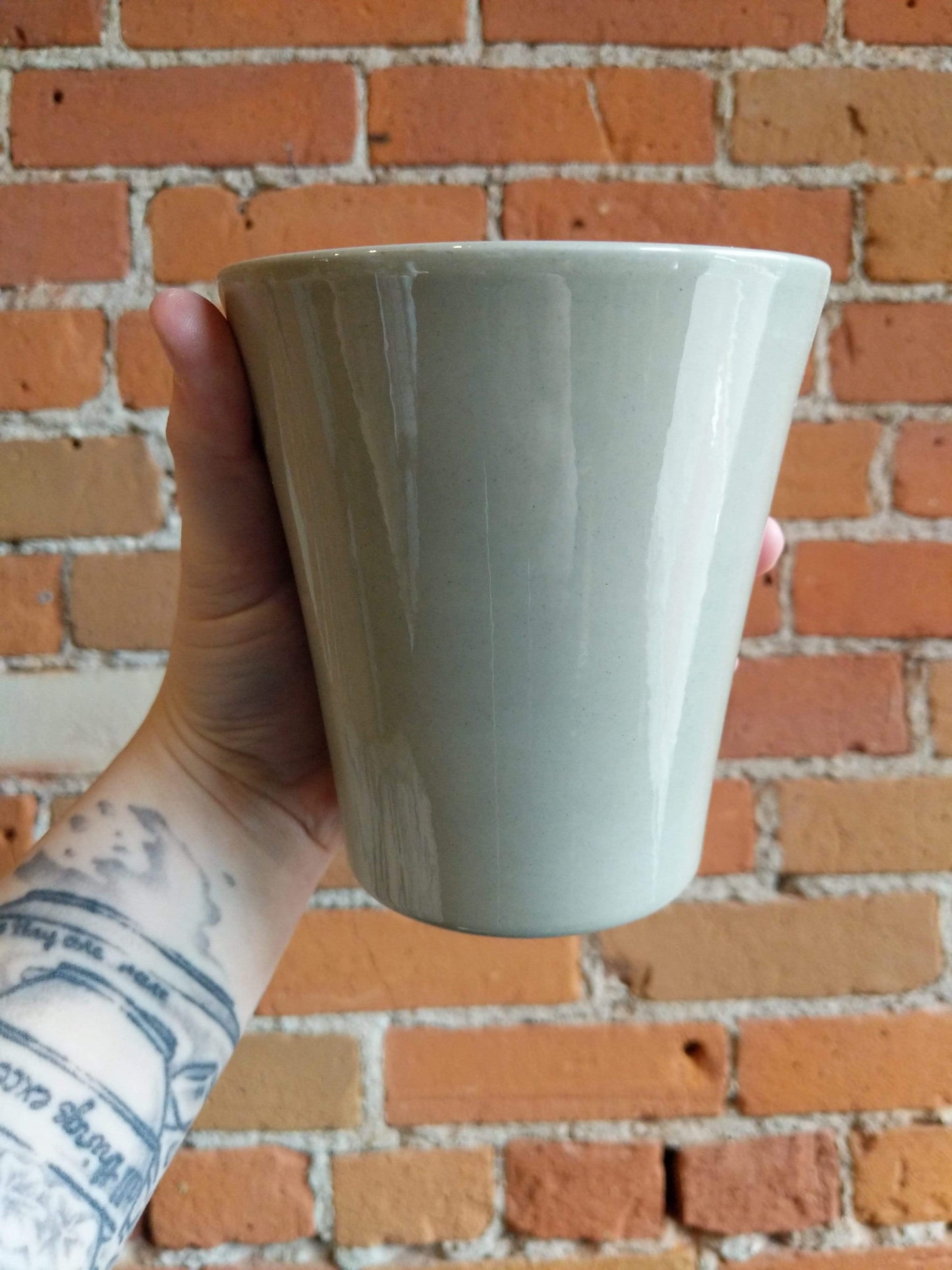 Plant Goals Plant Shop 4" Brenda Potcover | Sage