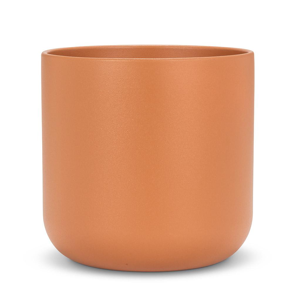 Plant Goals Plant Shop 7.75" Classic Potcover | Terracotta