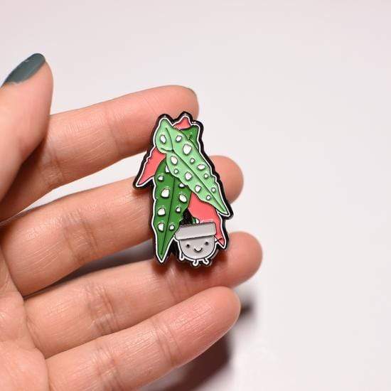 Plant Goals Plant Shop Begonia | Enamel Pin