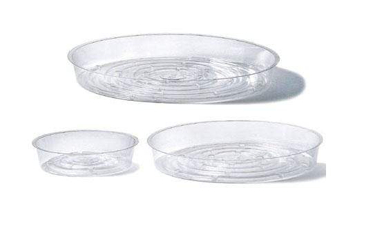 Plant Goals Plant Shop Clear Vinyl Saucer | Drip Tray