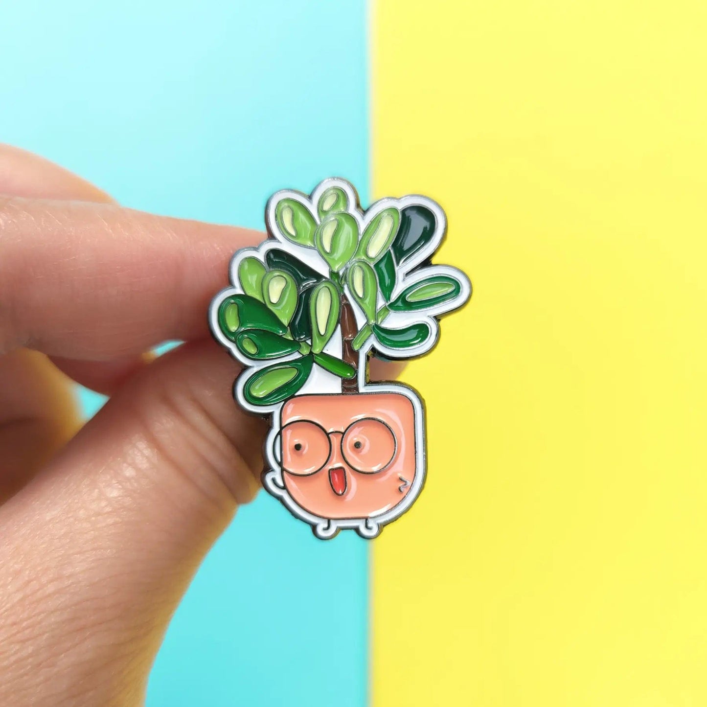Plant Goals Plant Shop Crassula Ovata | Enamel Pin