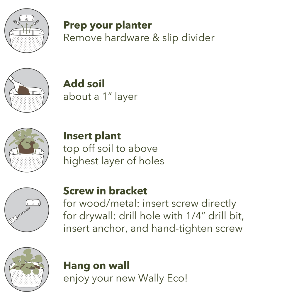 Plant Goals Plant Shop Eco Spa Wall Planter
