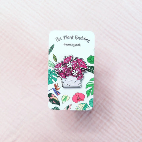 Plant Goals Plant Shop Oxalis Triangularis | Enamel Pin