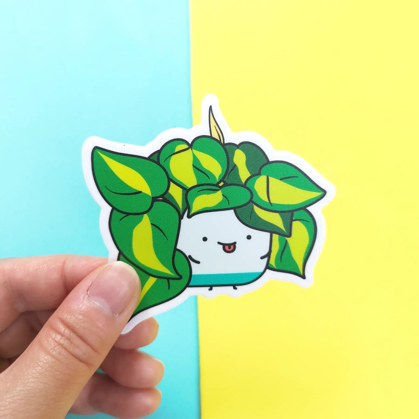 Plant Goals Plant Shop Philodendron Brasil | Vinyl Sticker