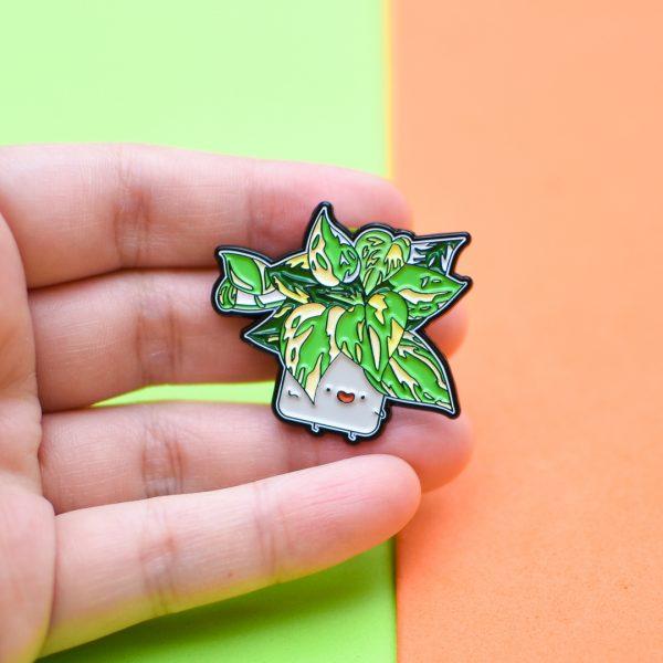 Plant Goals Plant Shop Pothos Soft Enamel Pin