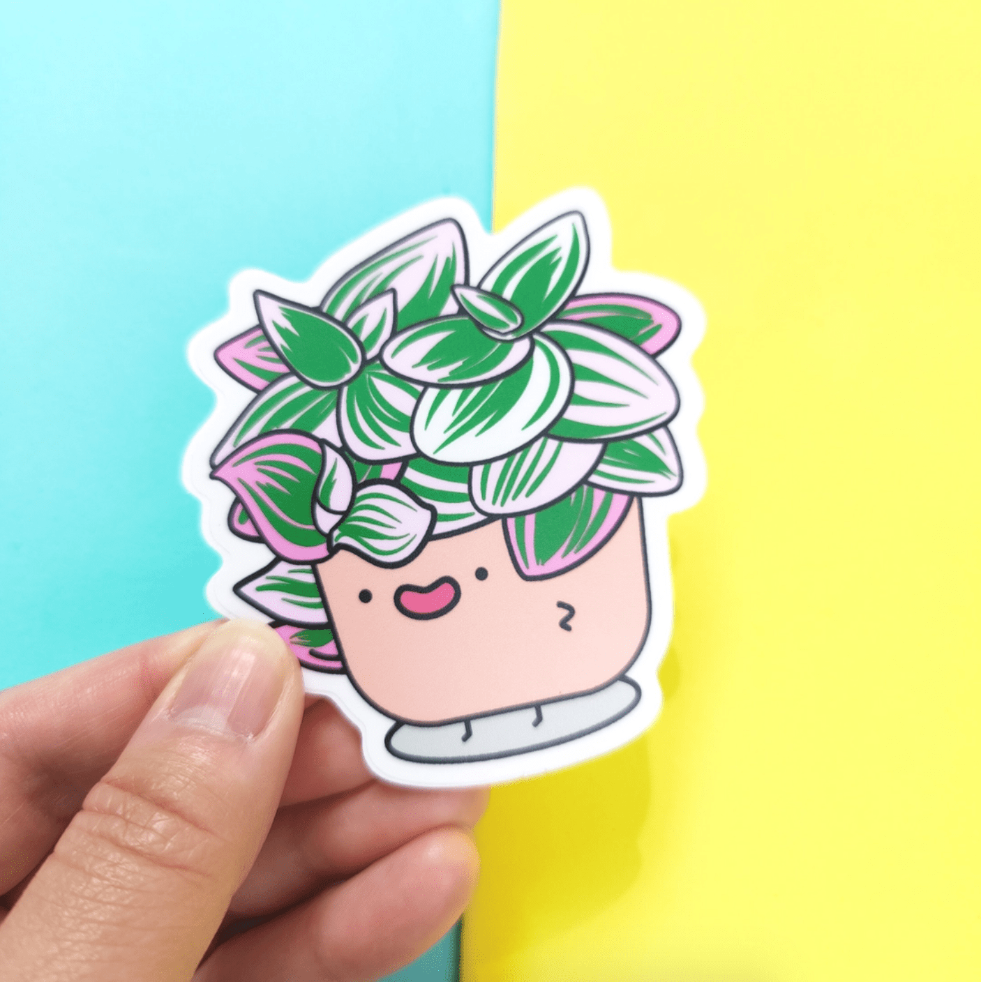 Plant Goals Plant Shop Tradescantia Nanouk | Vinyl Sticker