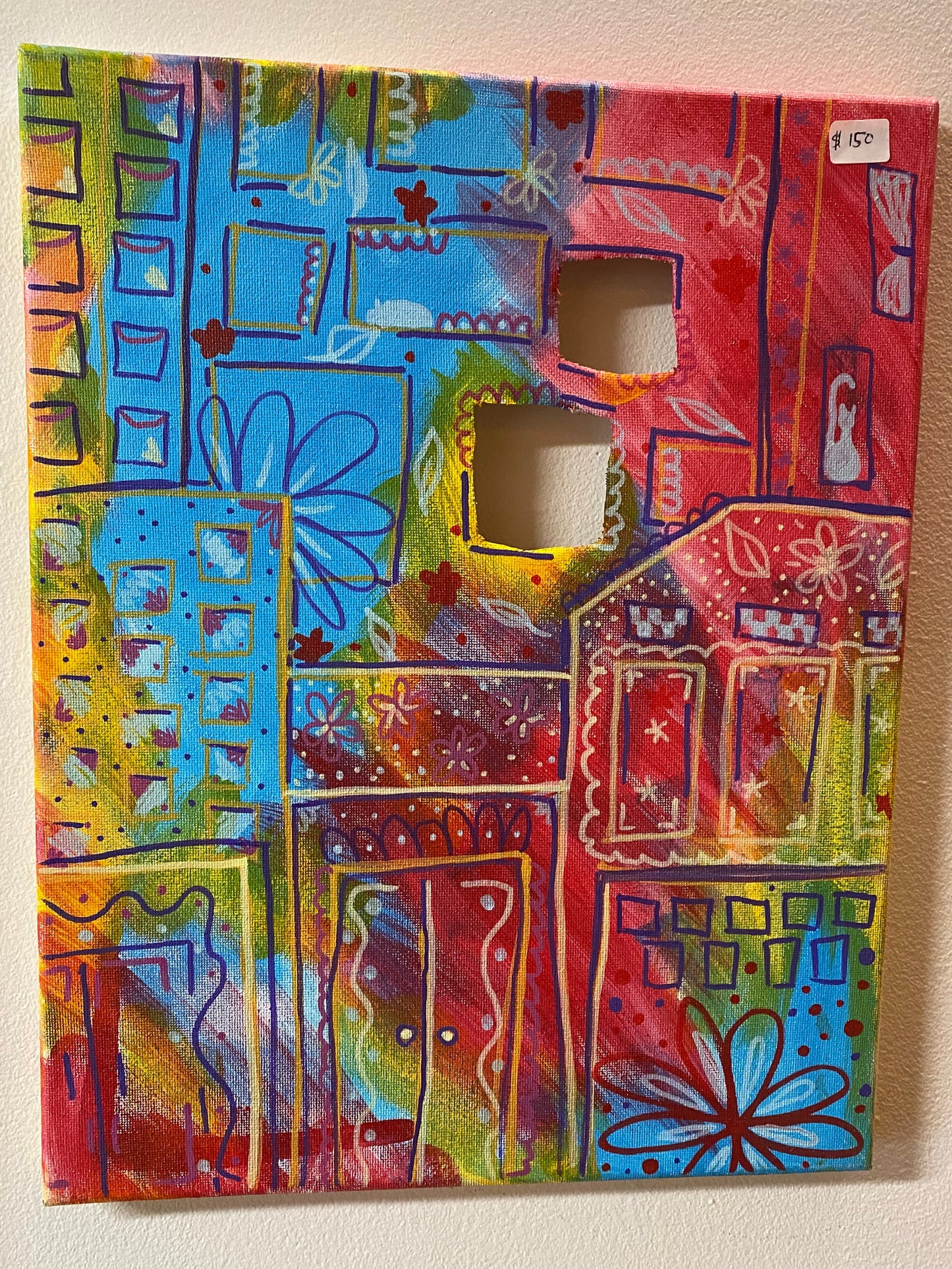 ‘Vibrant Cities’ canvas art