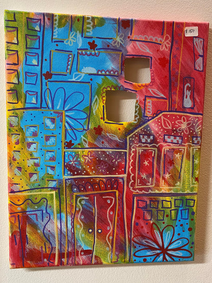 ‘Vibrant Cities’ canvas art
