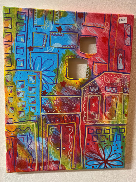 ‘Vibrant Cities’ canvas art