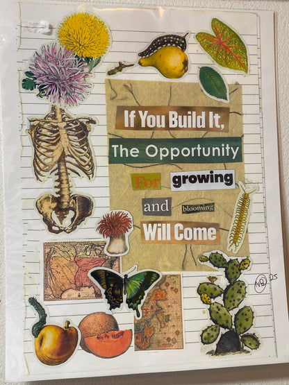 Collage Art Prints 8.5"x11"