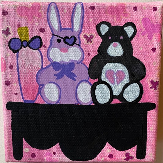 Dreamy Shelf Painting