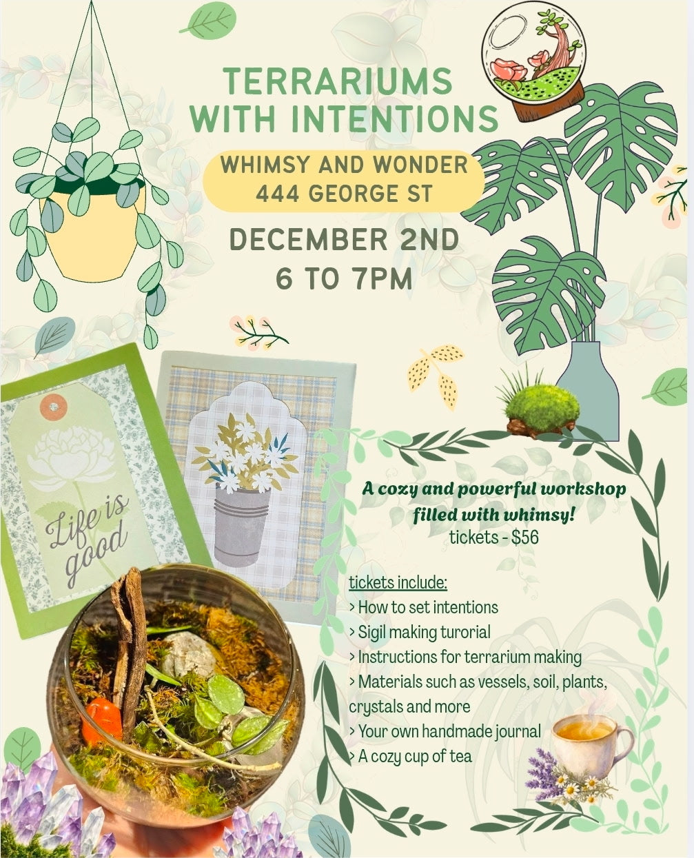 Terrariums With Intentions with Nerusha