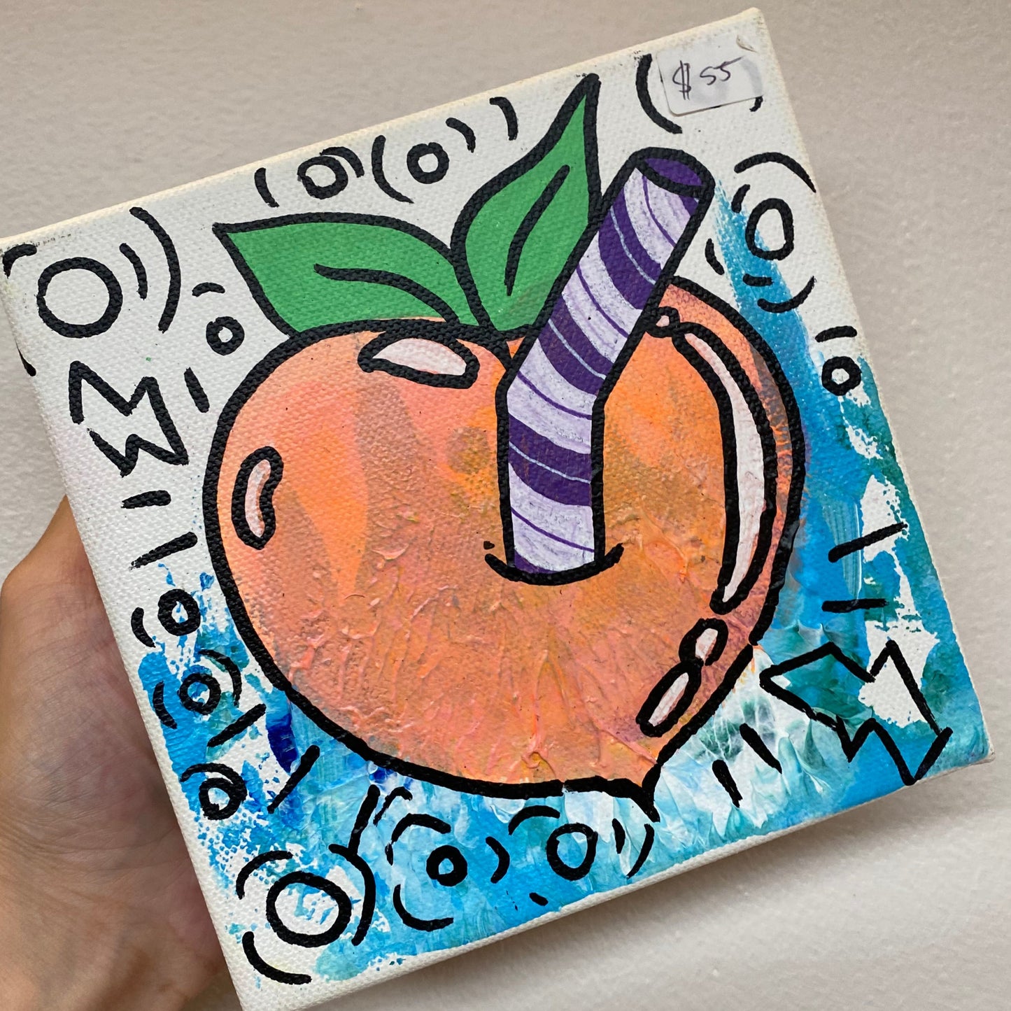‘Fruit Juice” canvas art