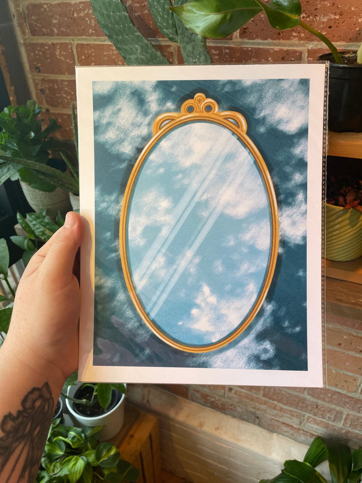 Mirror Mirror Art Print 8.5"x11"