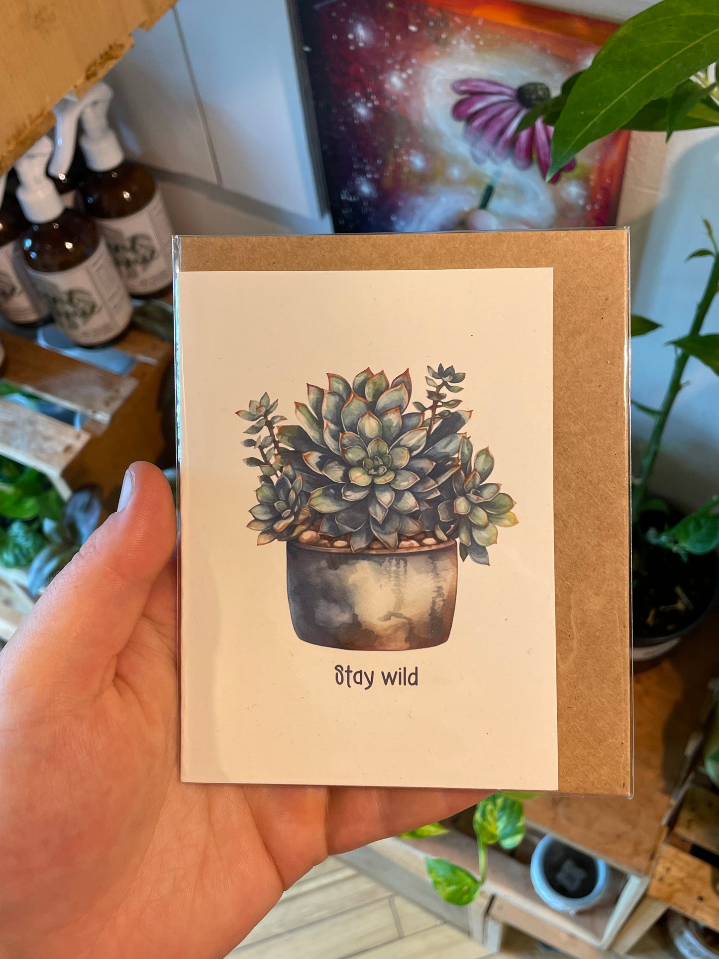 Stay Wild Greeting Card