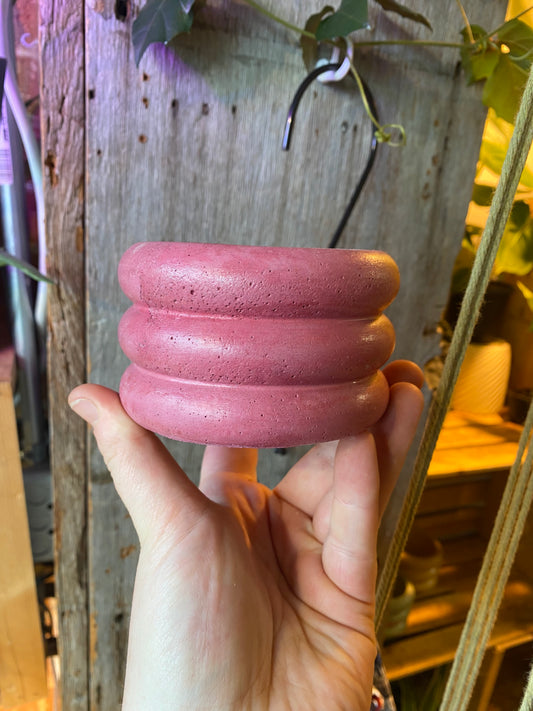 3.5" Concrete Bubble Cherry