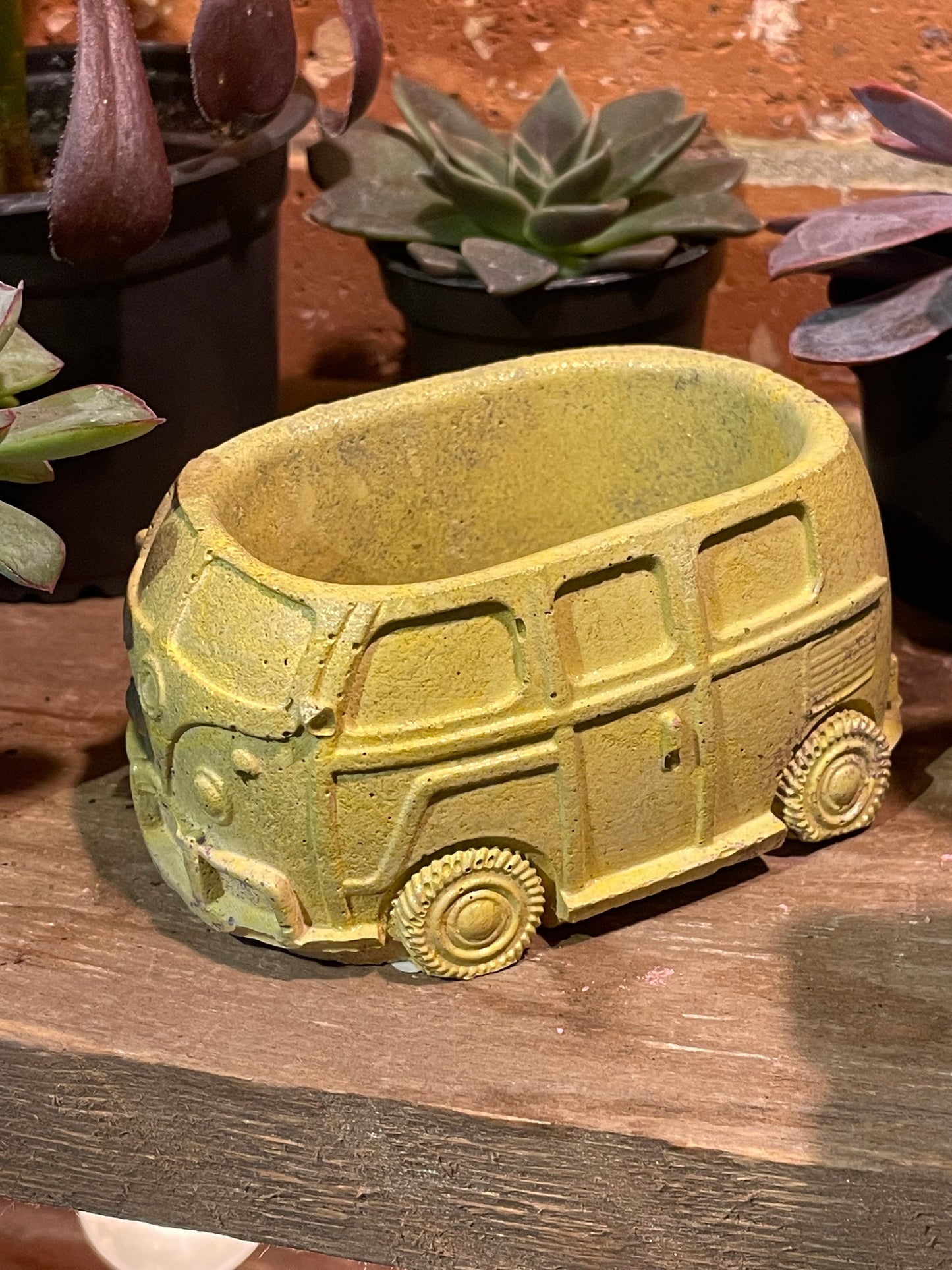 2.5" Concrete VW Yellow