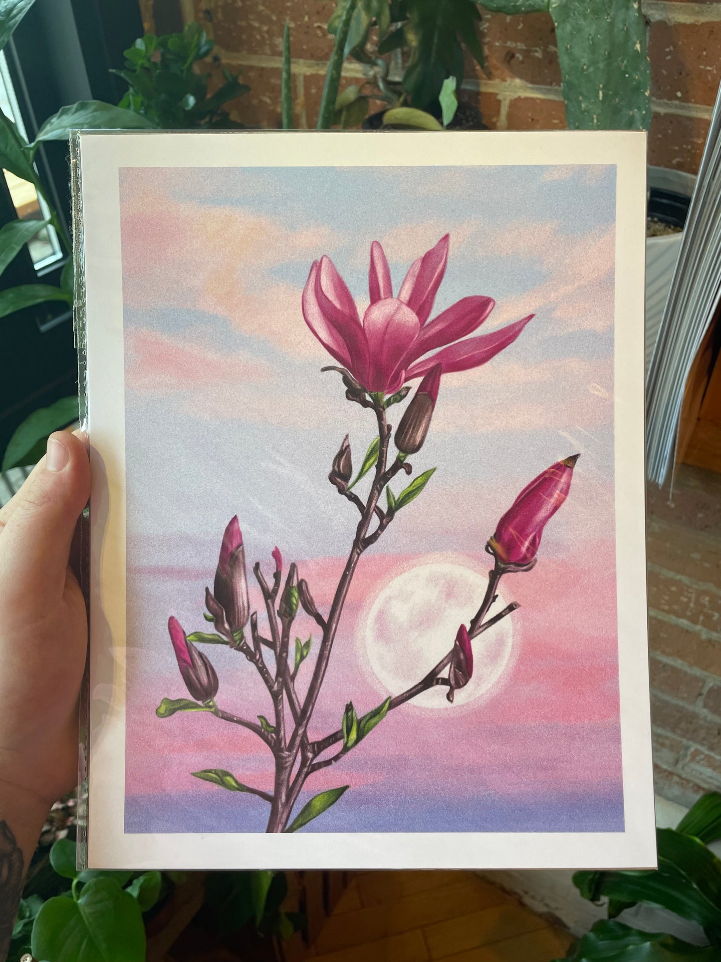 Magnolia Art Print 8.5"x11"