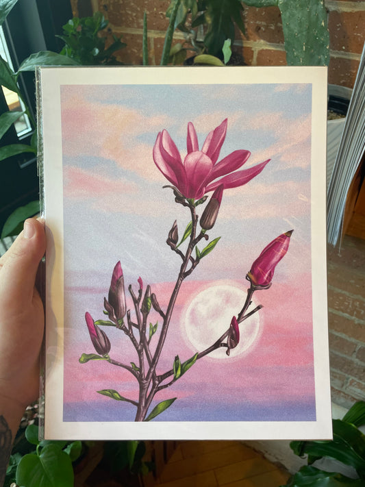 Magnolia Art Print 8.5"x11"