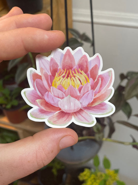 Lotus Sticker