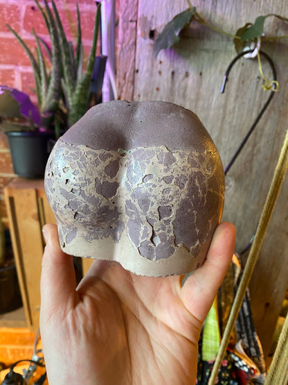2.5" Concrete Butt Purple w Pink Webbing