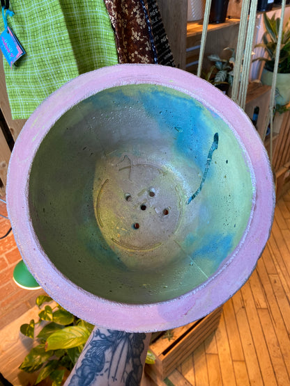 8" Mermaid Concrete Pot