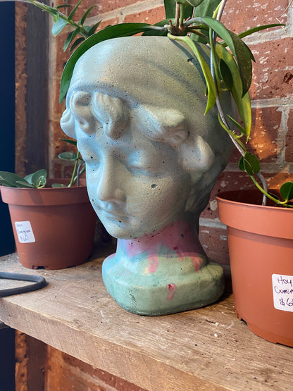 “Bust” planter