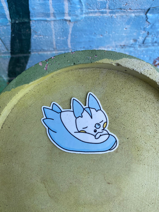 Sleepy pachirisu sticker