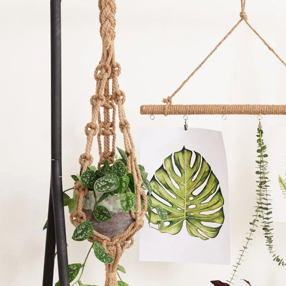 Natural Chain Macrame Pot Hanger