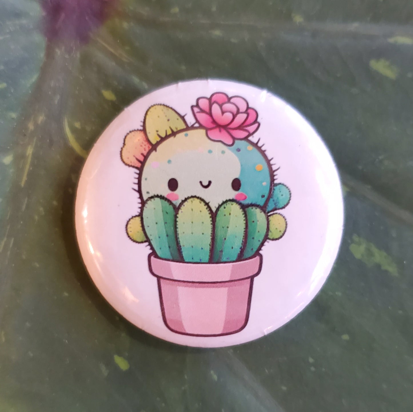 Kawaii Cacti Button