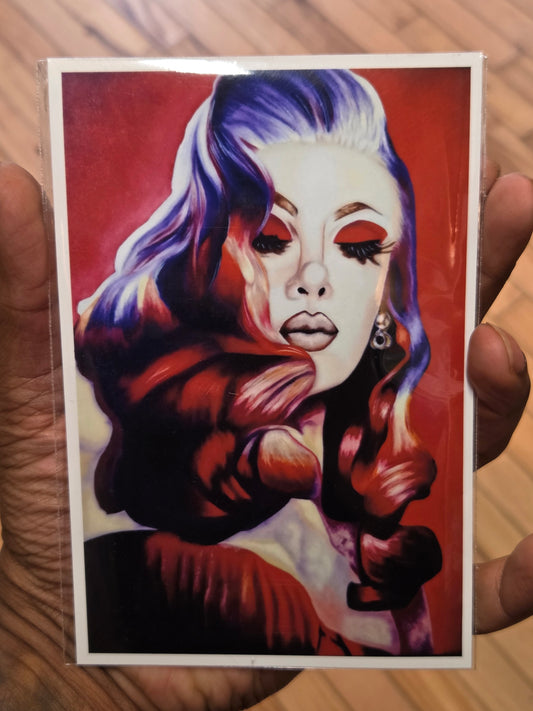 Voluminous 4"x6" Art Print