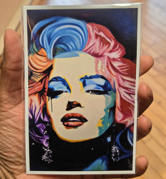 Marilyn 4"x6" Art Print