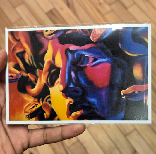 Medusa 4"x6" Art Print