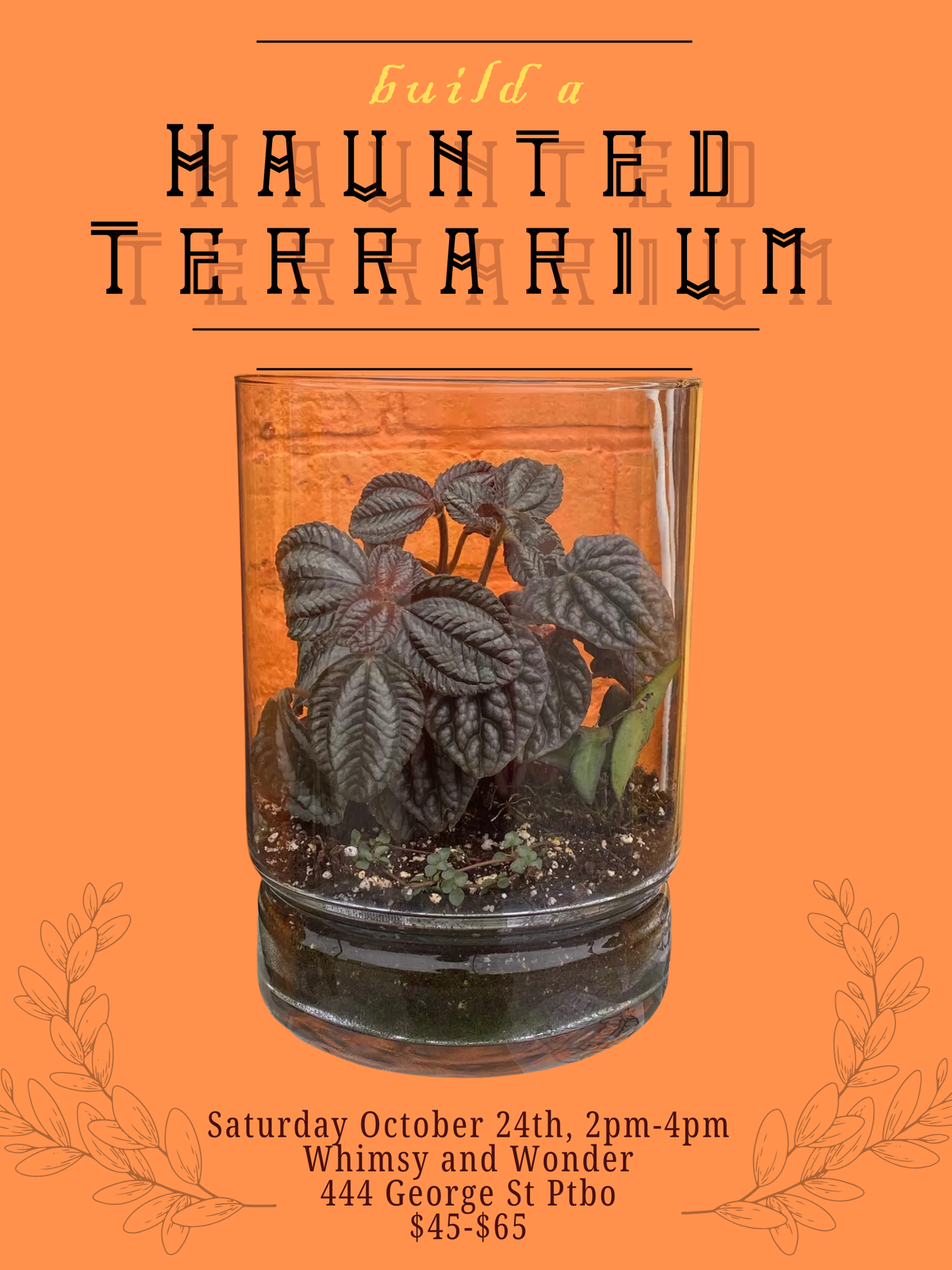Haunted Terrarium Workshop