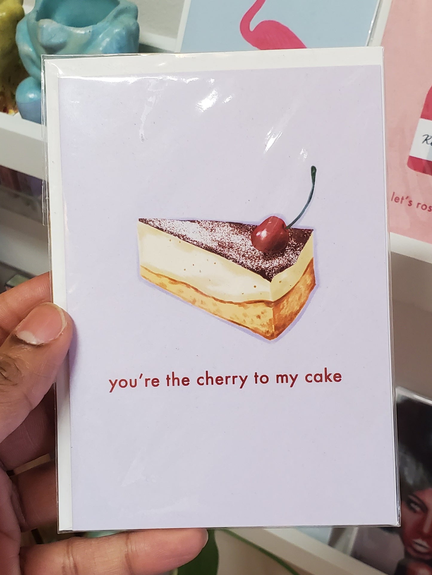 Cherry Cake Card