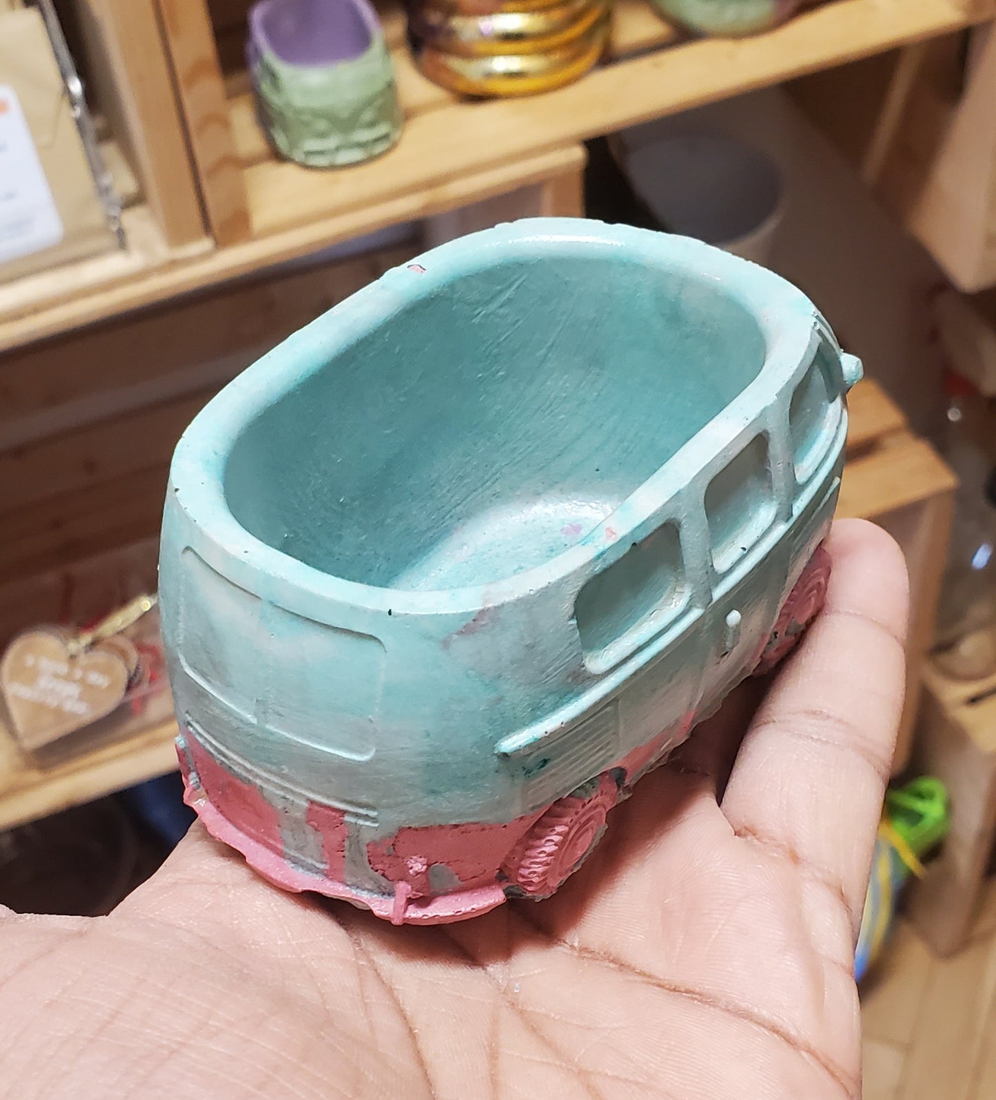 2.5" Concrete VW Pink/Teal