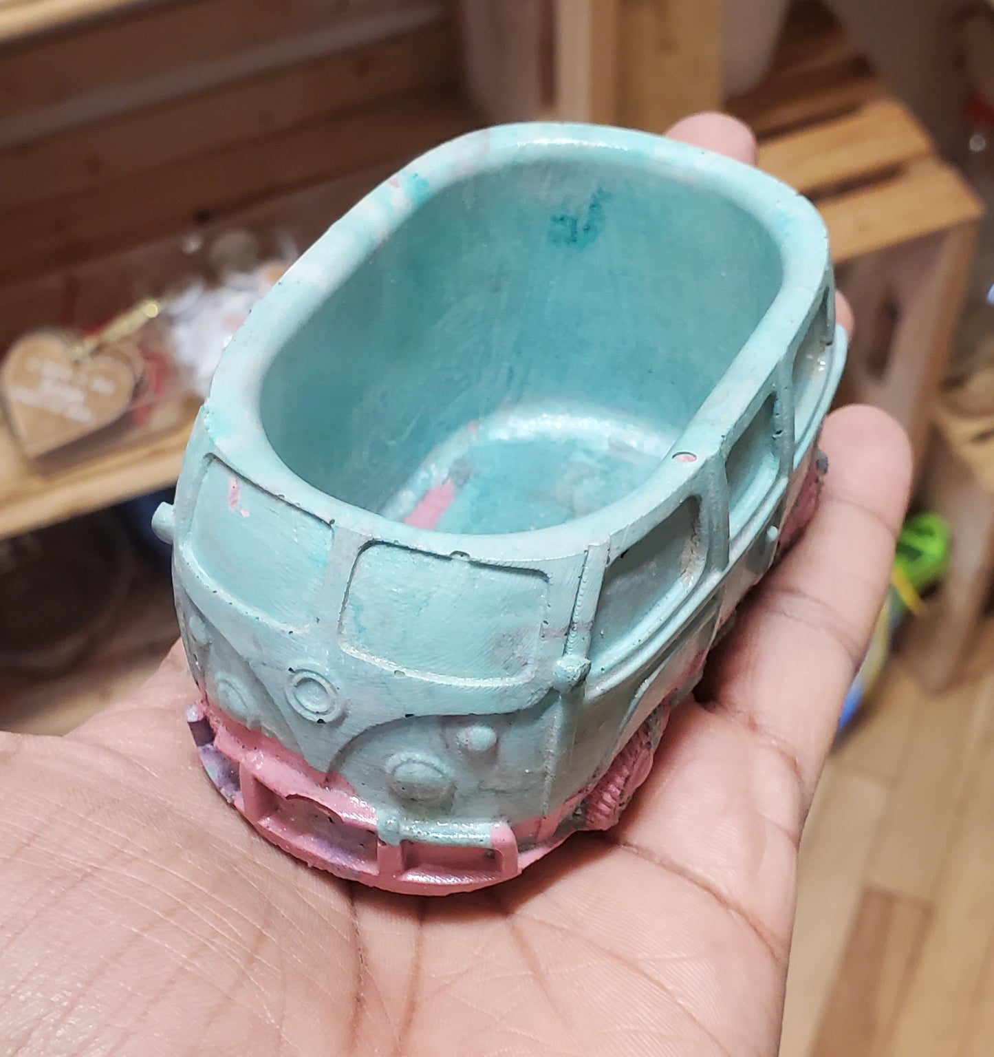 2.5" Concrete VW Pink/Teal