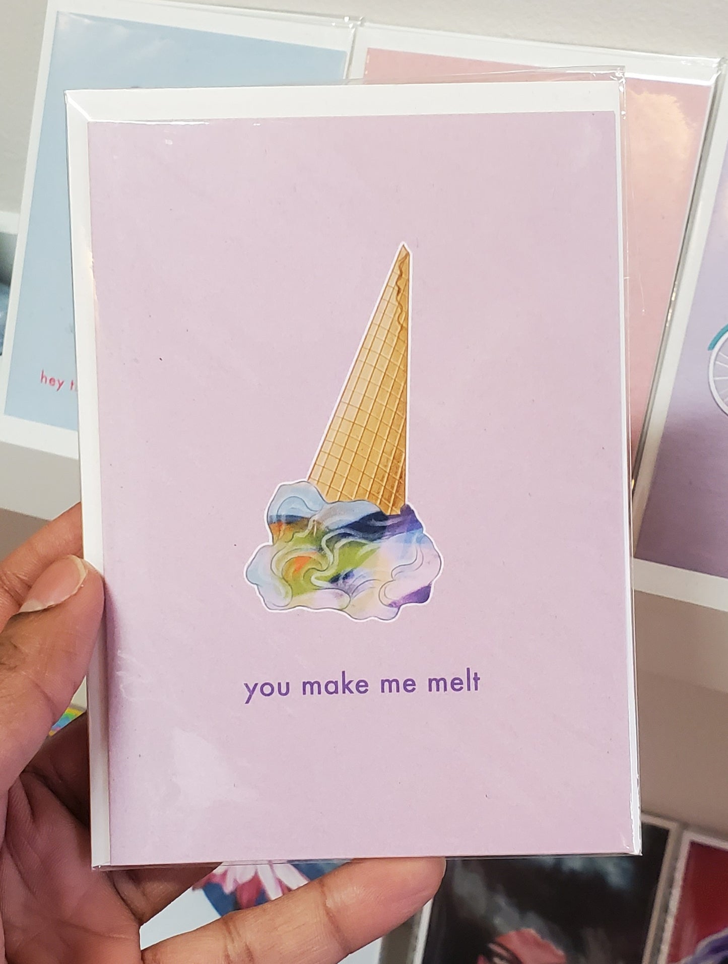 You Make Me Melt Card