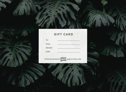 Plant Goals Plant Shop Gift Cards | Corporate Gifting