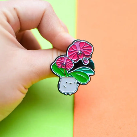 Plant Goals Plant Shop Phalaenopsis Orchid | Enamel Pin